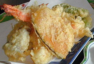 魚介野菜天ぷら
